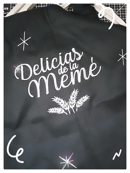 Delantal de Cocina de Gabardina con Logo Bordado – Ideal para Emprendimientos Gastronómicos